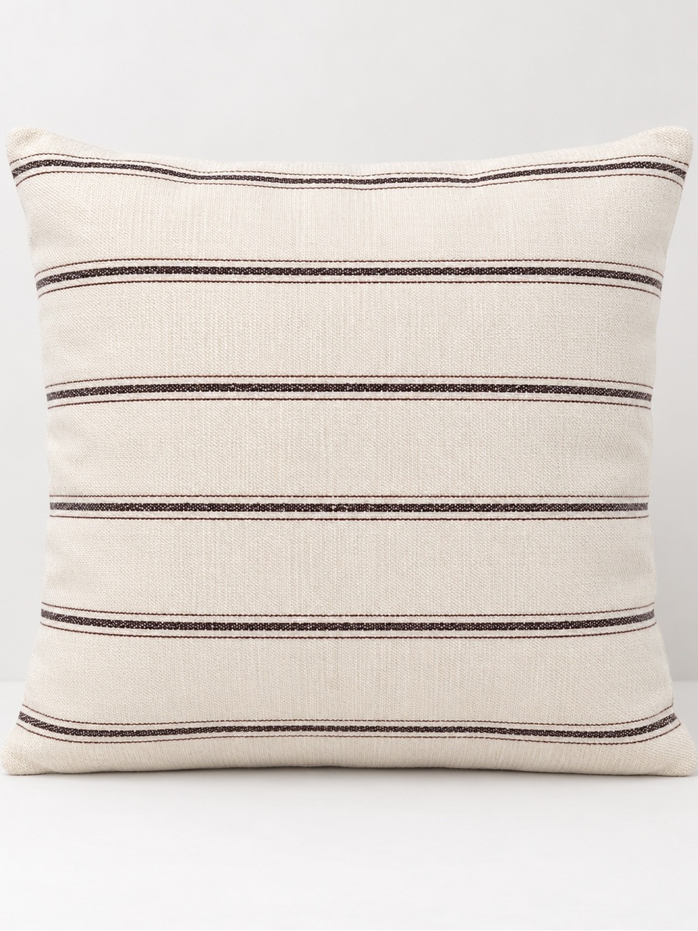 Hearth & Hand Magnolia 24x24 Cream Brown Stripe Decorative Throw Pillow